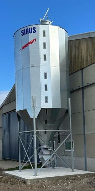 Image sur SILO « IMMENSITY » 18 m³ avec Trappe de service